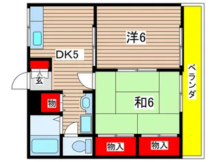 ハイデンスカト-【3階】の間取り
