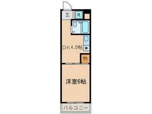 メゾンシャンピオネ【6階】の間取り