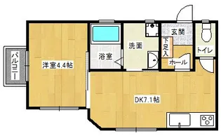 PHOENIX大橋南【3階】の間取り