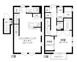 メゾンオルテの間取り