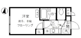 東京都杉並区方南1【アパート】の間取り