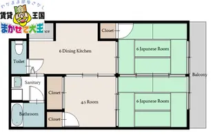 コーポ春昌【2階】の間取り