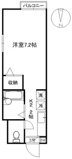 リリーバレイ【1階】の間取り