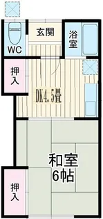 石渡荘【1階】の間取り