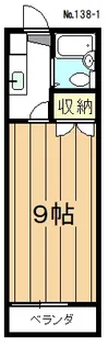カレッジハウス1【1階】の間取り