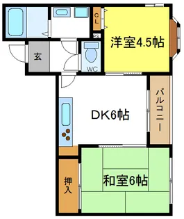 エトルアンボーテ【5階】の間取り