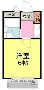三恵コーポ【2階】の間取り