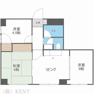 ロイヤル宮の森【3階】の間取り