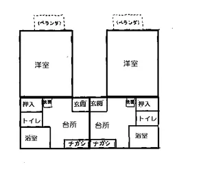 ビクトリアヒルズII【1階】の間取り