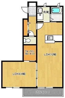 ブランエール I【1階】の間取り