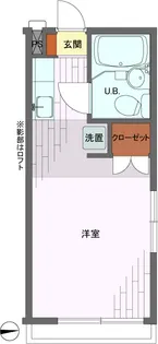 ベルシオン小作【2階】の間取り