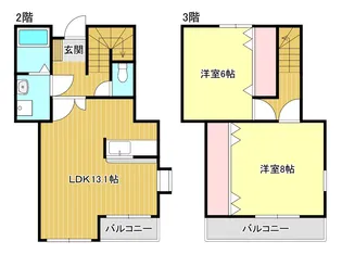 アンダンテ【2階】の間取り