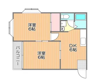 ジュエル洲崎【3階】の間取り