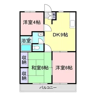 鳥修ビル【3階】の間取り