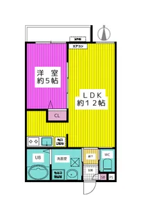ラメゾンラフィネ【2階】の間取り