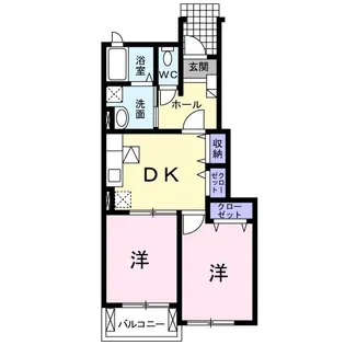 シーフロント【1階】の間取り