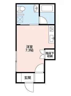 アウローラコート【1階】の間取り