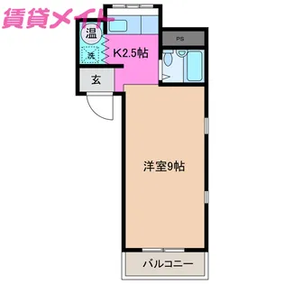 ポラリスハイツ【2階】の間取り