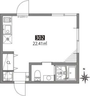 グランエッグス四谷S【3階】の間取り
