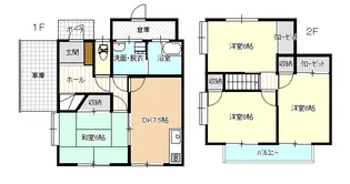 山口県山口市朝田【一戸建】の間取り