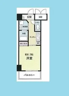 ドゥーエ本庄【10階】の間取り