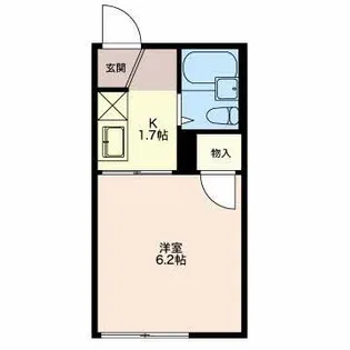 ジュネスK【2階】の間取り