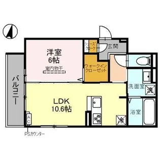 大阪府門真市柳町【アパート】の間取り