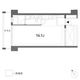 埼玉県川口市幸町3【マンション】の間取り