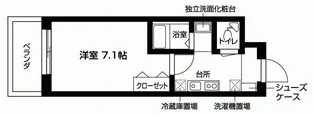 レジディア神戸ポートアイランドサウス【5階】の間取り
