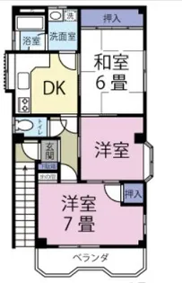 VILLETTA【3階】の間取り