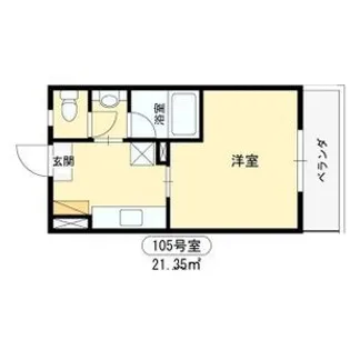 ファーストマンション【1階】の間取り
