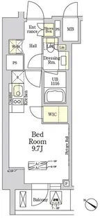 THE CLASS MINAMIAZABU【2階】の間取り