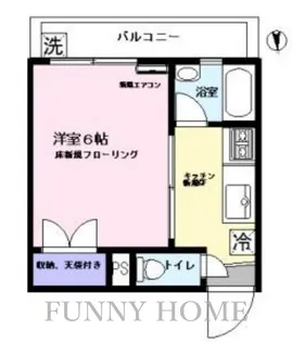 東武ハイライン世田谷【6階】の間取り