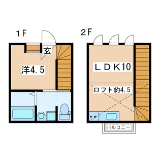 福島県郡山市島1【一戸建】の間取り