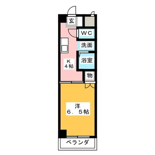 セントラル瑞穂【2階】の間取り