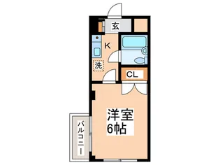 風戸ビル【3階】の間取り