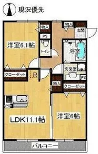 ソルトレイクII【3階】の間取り