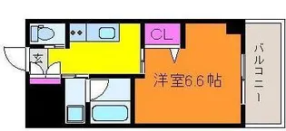 ファーストクラス市民病院前【4階】の間取り