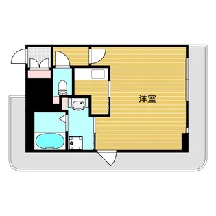 1Kの間取り画像