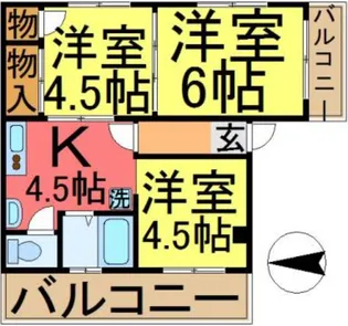 金城ビル【4階】の間取り
