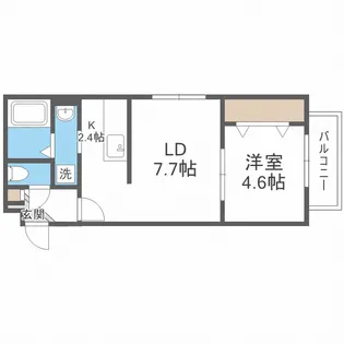 トライフォース12【3階】の間取り