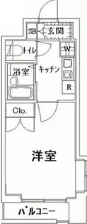 東京都渋谷区西原1【マンション】の間取り