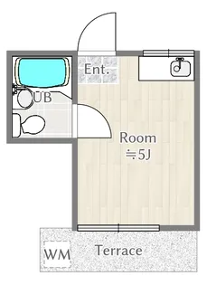 ホワイト・ハイツ【1階】の間取り