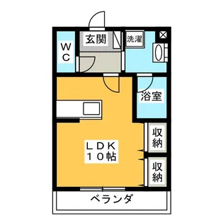 サンモール【1階】の間取り