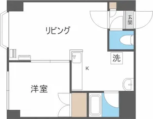 セントポーリア弐番館【1階】の間取り