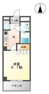 グランディールヨシダ【3階】の間取り