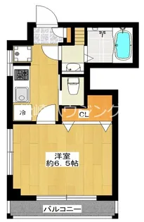 1Kの間取り画像