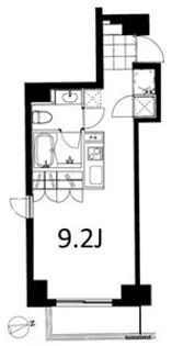 東京都港区麻布十番2【マンション】の間取り
