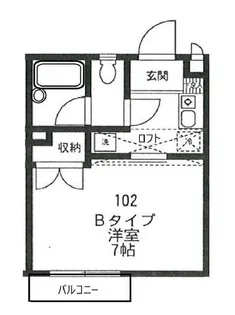 ラ・メゾン・ブロンシュ相模大野【2階】の間取り