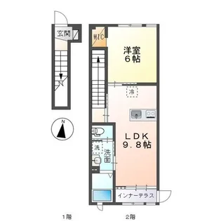 フィオーレ【2階】の間取り